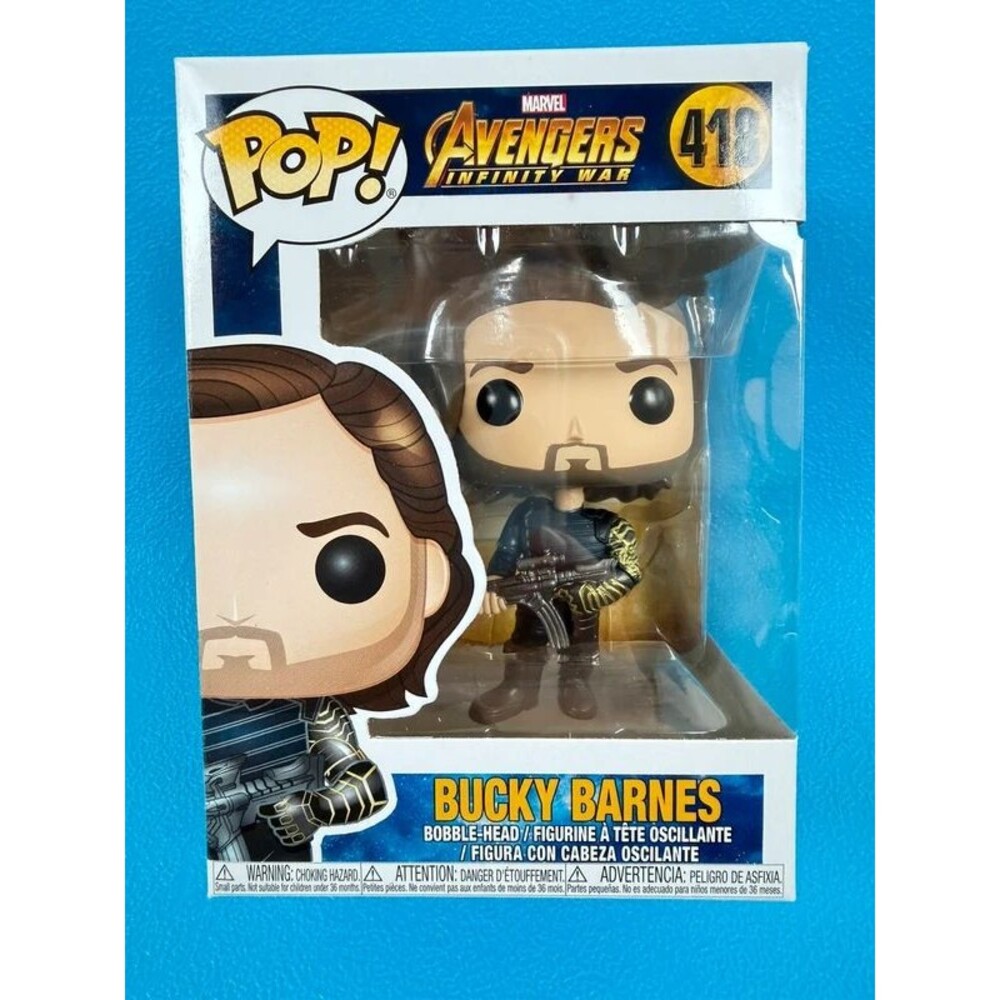 Funko Pop! Vinyl Bucky Barnes Marvel Avengers Infinity War #418 Bobblehead